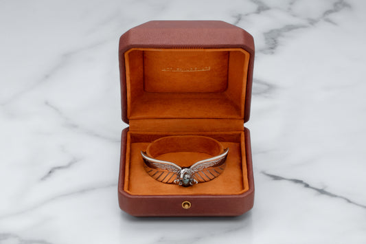 AQUILA BRACELET - BURNISHED SILVER